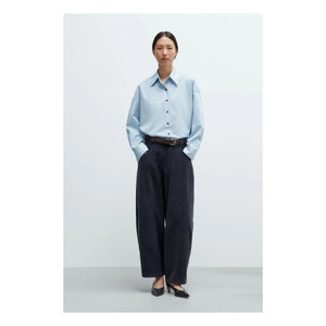 Cordera - Camisa Oversize de Algodón | Azul claro