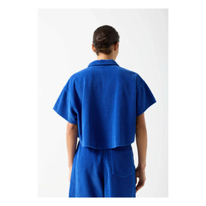 American Vintage - Camisa de algodón Padow | Azul