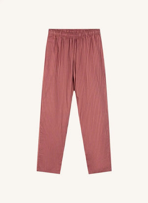 Pockies - Çizgili Pijama Pantolonu | Kırmızı