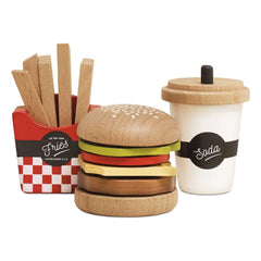 Le Toy Van - Hamburguesa, patatas fritas y refrescos