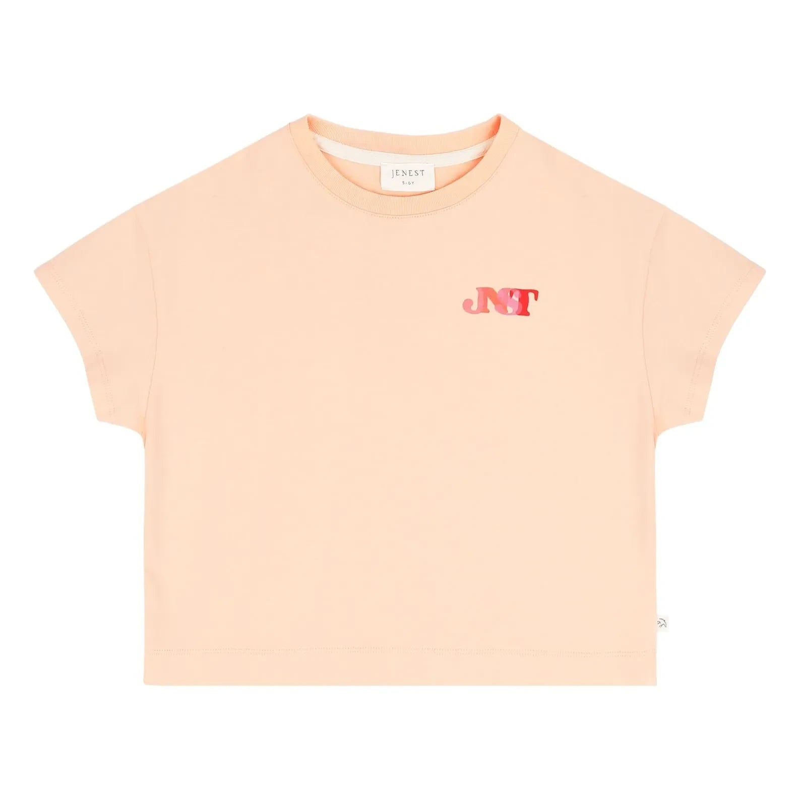 Jenest - Livia JNST Camiseta de algodón orgánico | Melocotón