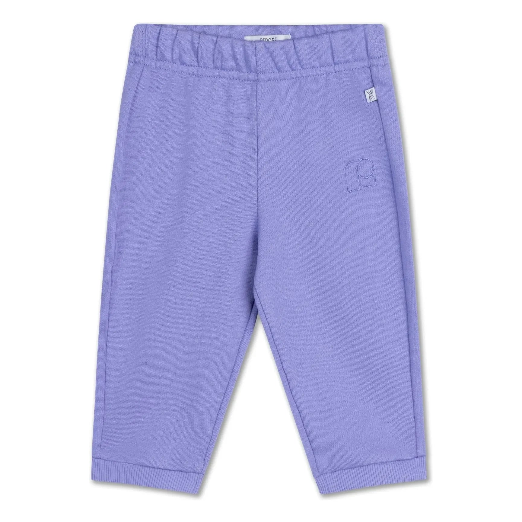 Repose AMS - Pantalón de chándal R de algodón orgánico para bebé | Lila