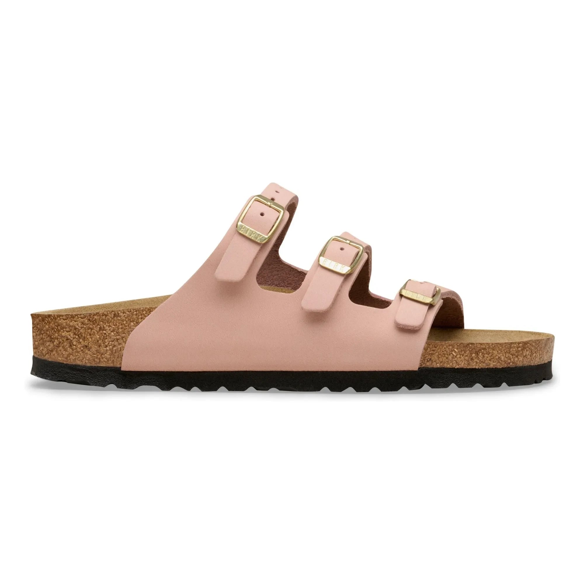 BIRKENSTOCK - Sandalias de piel nobuck Florida Fresh | Rosa