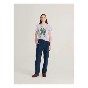 Bobo Choses - Camiseta de algodón orgánico "Abrázame" | Lavanda
