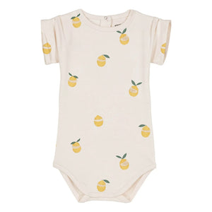 Studio Bohème - Body Bama Limones Algodón Orgánico | Crudo