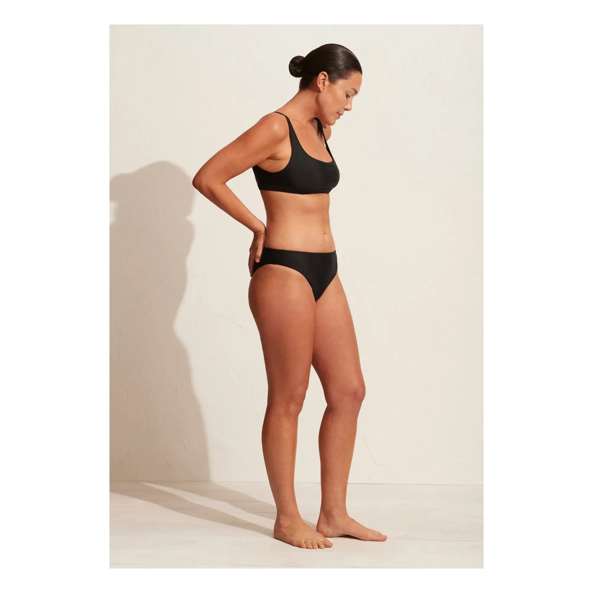 Matteau - Parte de abajo de bikini Nineties | Negro
