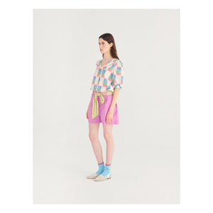 Bobo Choses - Slingback de piel trenzada | Crudo
