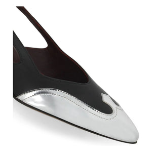 Socque Paris - Zapatos de tacón de piel Patti | Negro