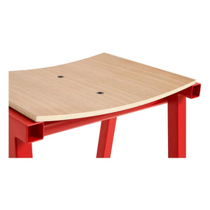 Hay - Taburete alto 75 cm Taburete 8 | Rojo