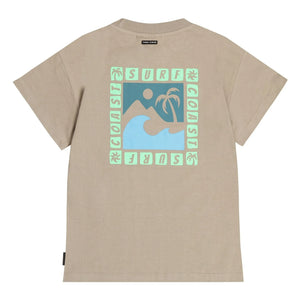 Tumble N'Dry - Islas Salomón Camiseta extragrande de algodón reciclado | Marrón arena