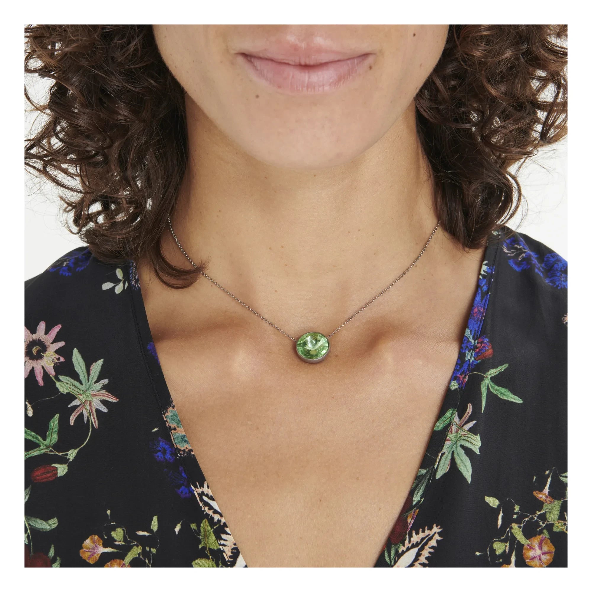 Forte Forte - Collar de cristal verde