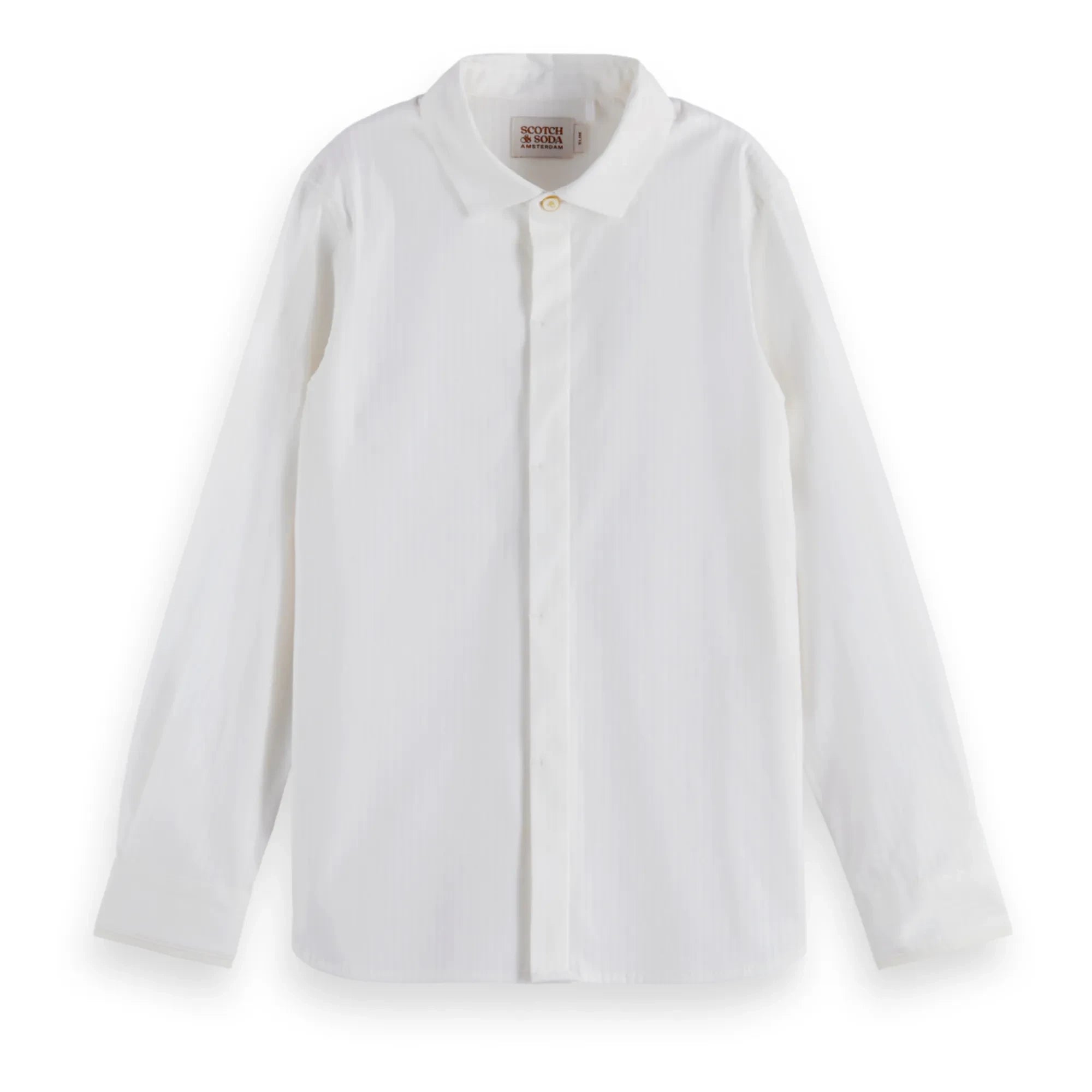 Scotch & Soda - Camisa de cuello clásico | Blanco