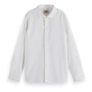 Scotch & Soda - Camisa de cuello clásico | Blanco