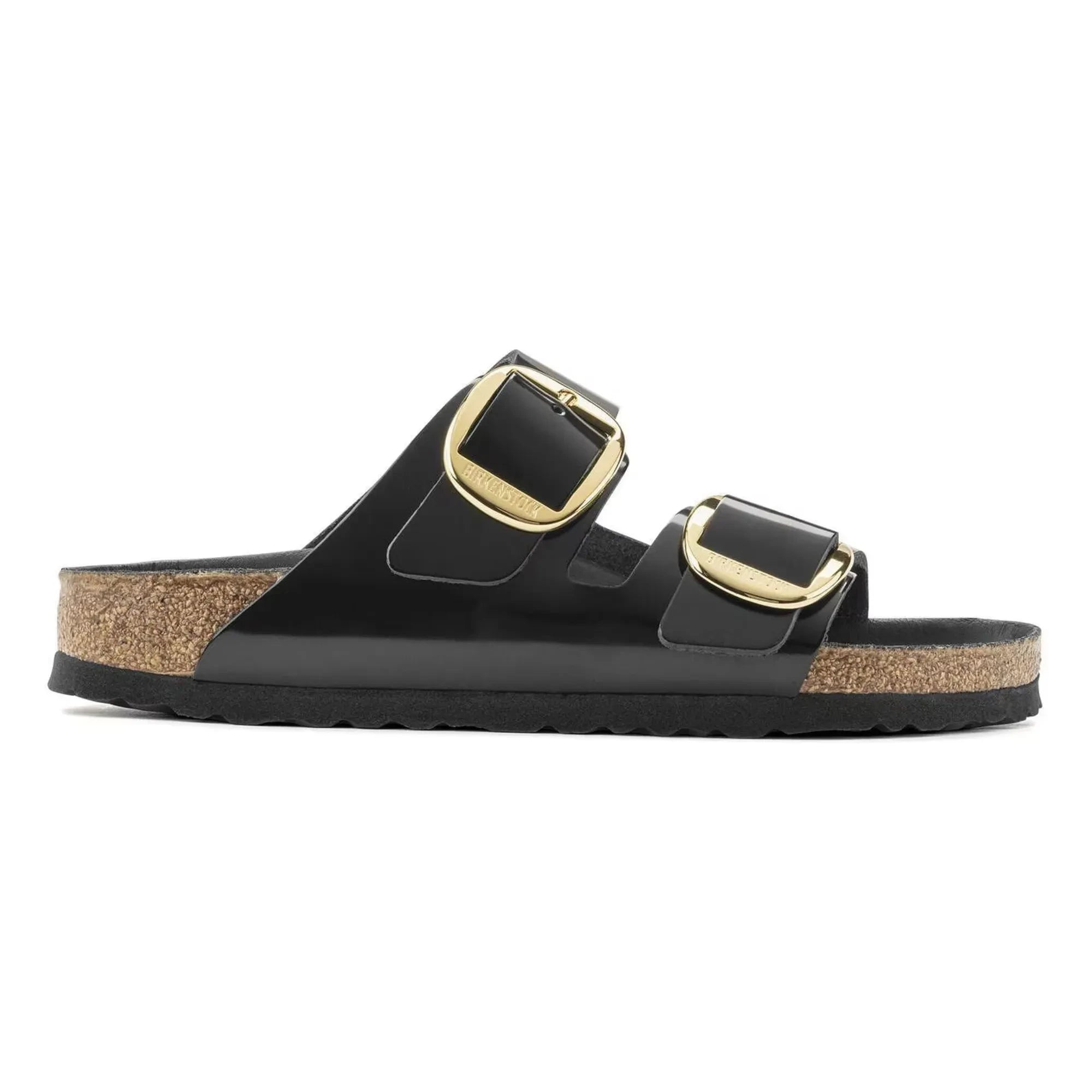 BIRKENSTOCK - Sandalias Arizona Big Buckle Charol | Negro