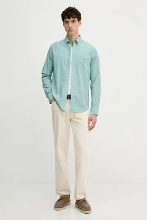 Camisa de algodón Gant para hombre