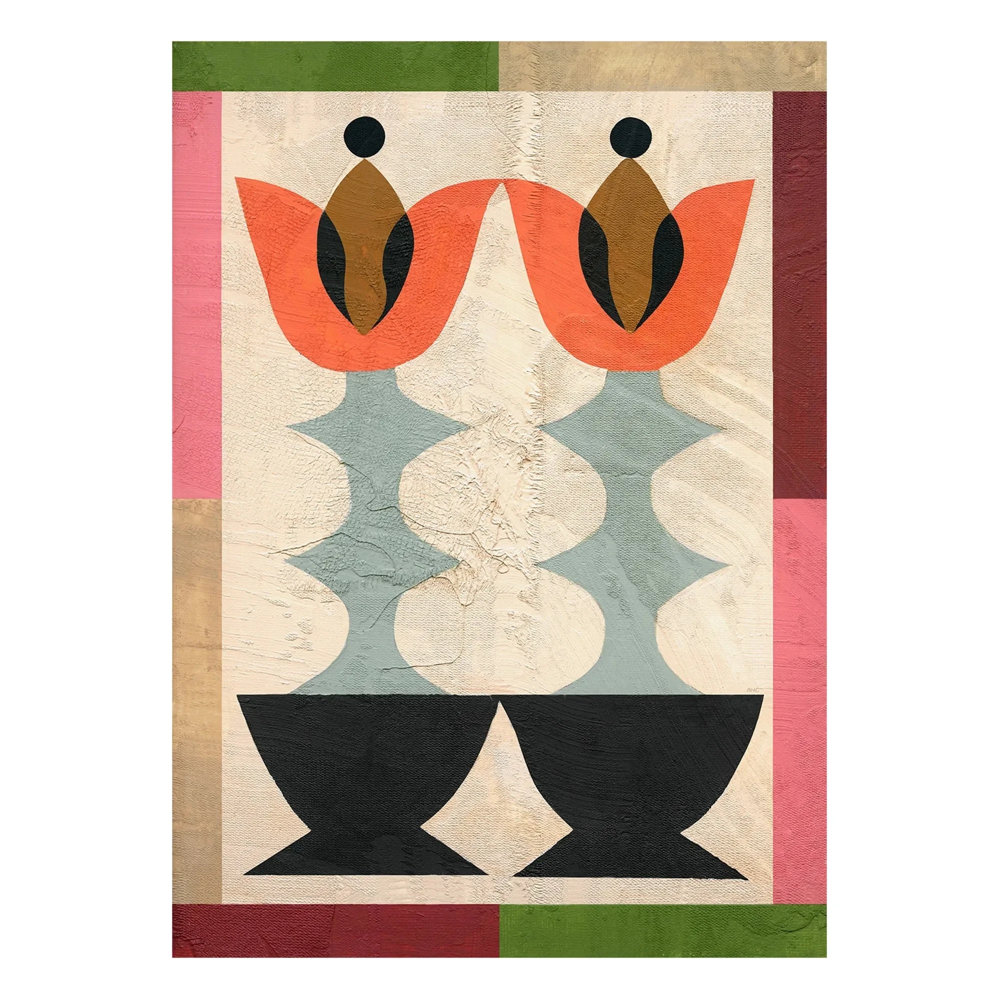 Paper Collective - Póster Flor De Luz de Berenice Hernández