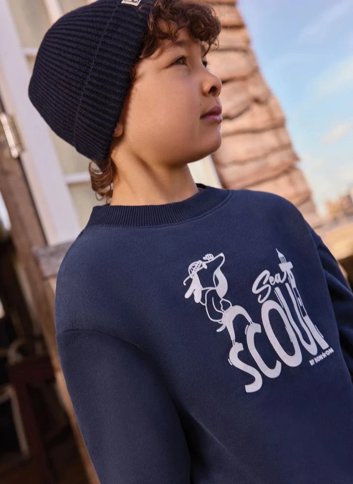 Bonton - Laurel Sea sweatshirt | Azul marino