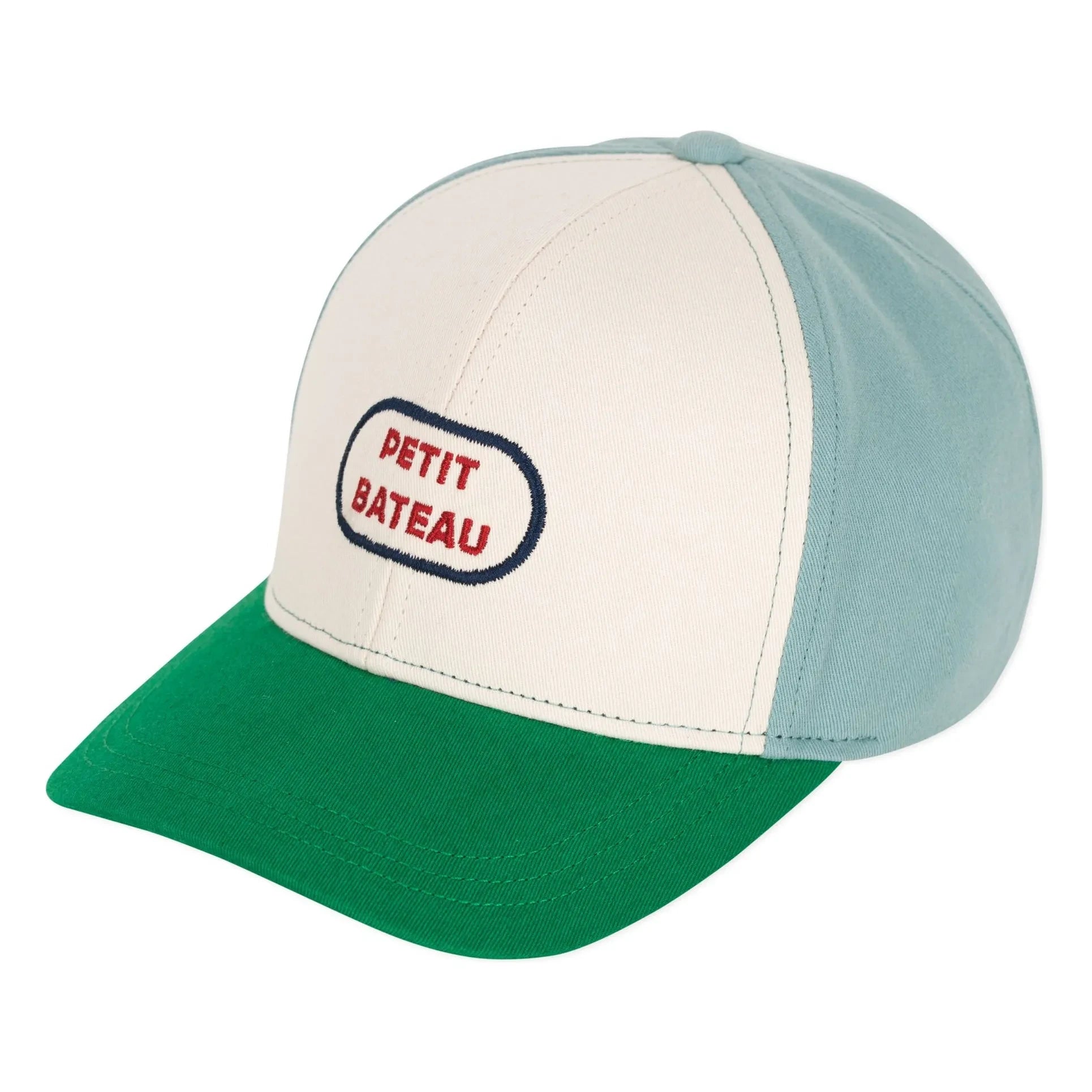 Petit Bateau - Sombrero bicolor | Verde
