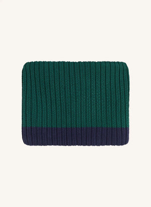 Petit Bateau - Gargantilla bicolor de algodón orgánico | Verde