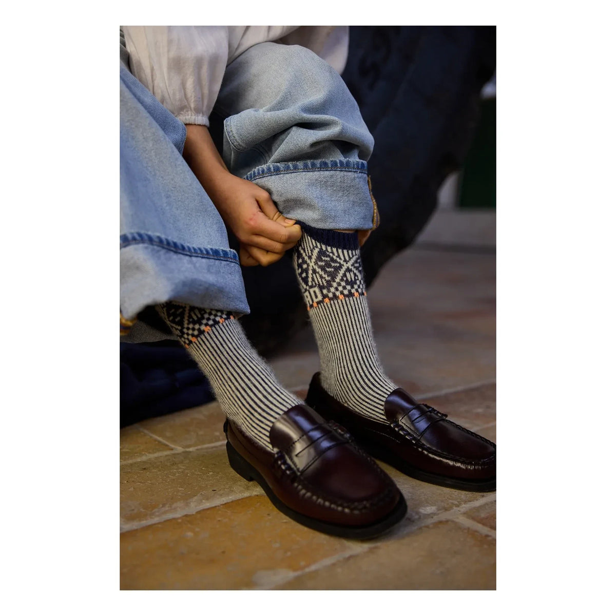 AO76 - Calcetines Bonny | Gris melange