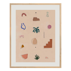 Carla Llanos - Póster Vientos del Desierto