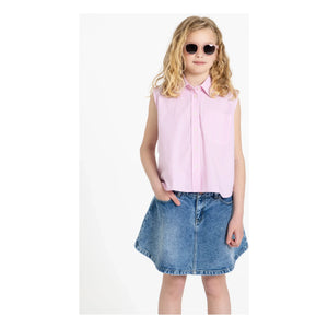Finger in the nose - Falda Denim Joplin | Azul