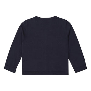 Bonpoint - Cárdigan azul marino