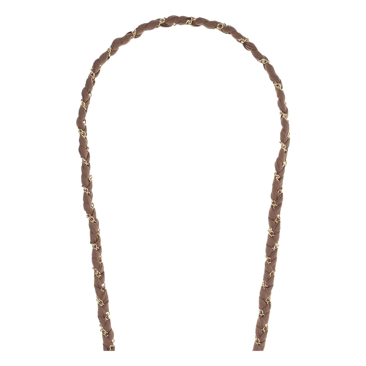 LaCoqueFrançaise - Cadena Larga Doha 120 cm | Marrón