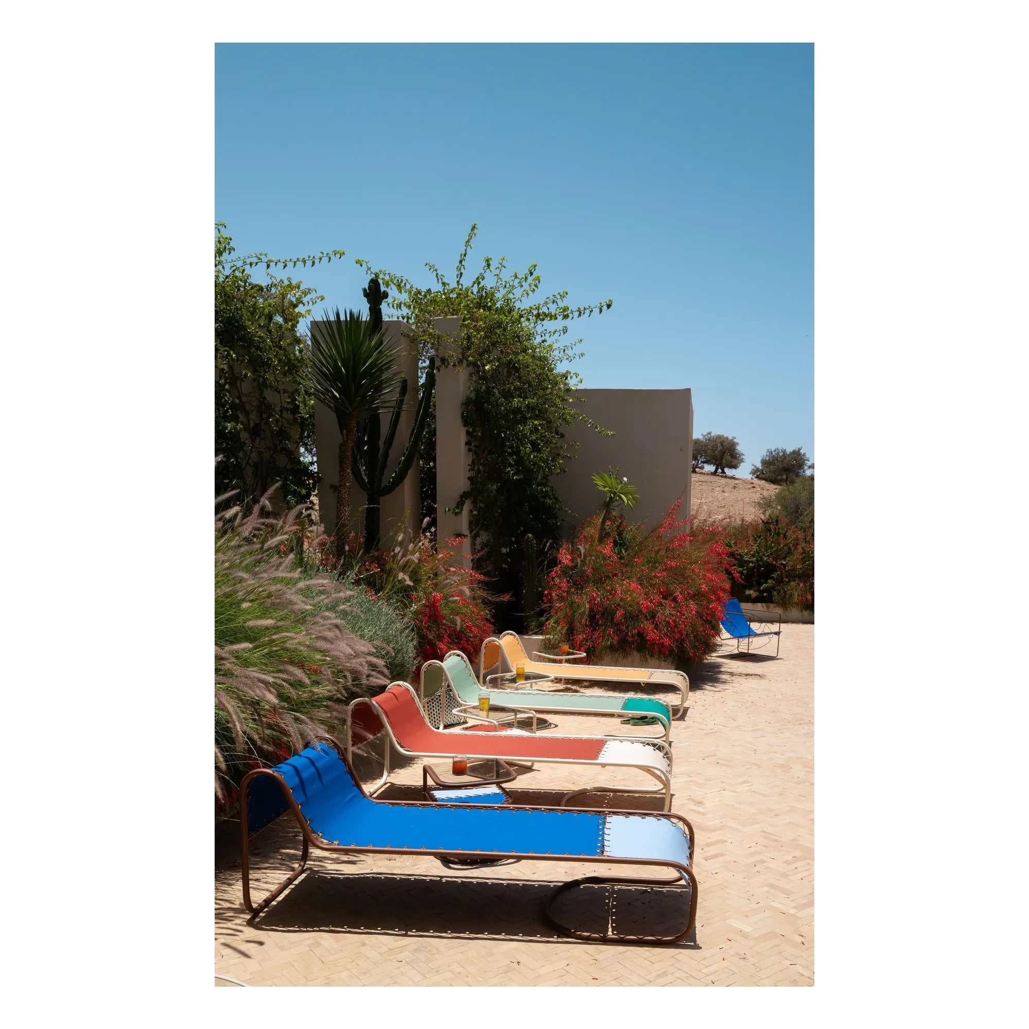 Honoré - Tumbona de exterior Campo | Fern