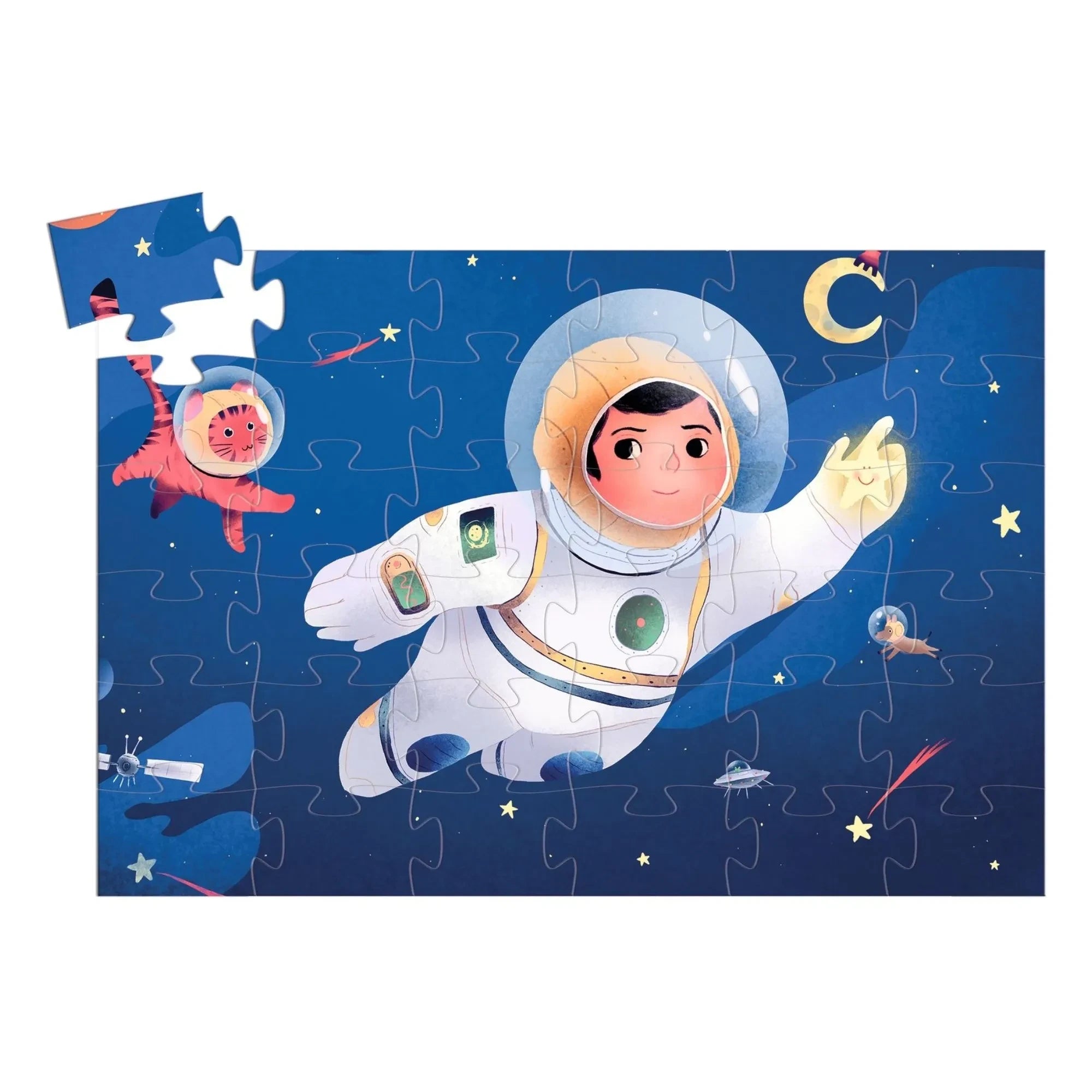Djeco - Puzle Astronauta - 36 piezas
