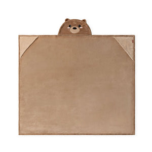 Legami - Manta con capucha de oso de peluche - Abrazos acogedores