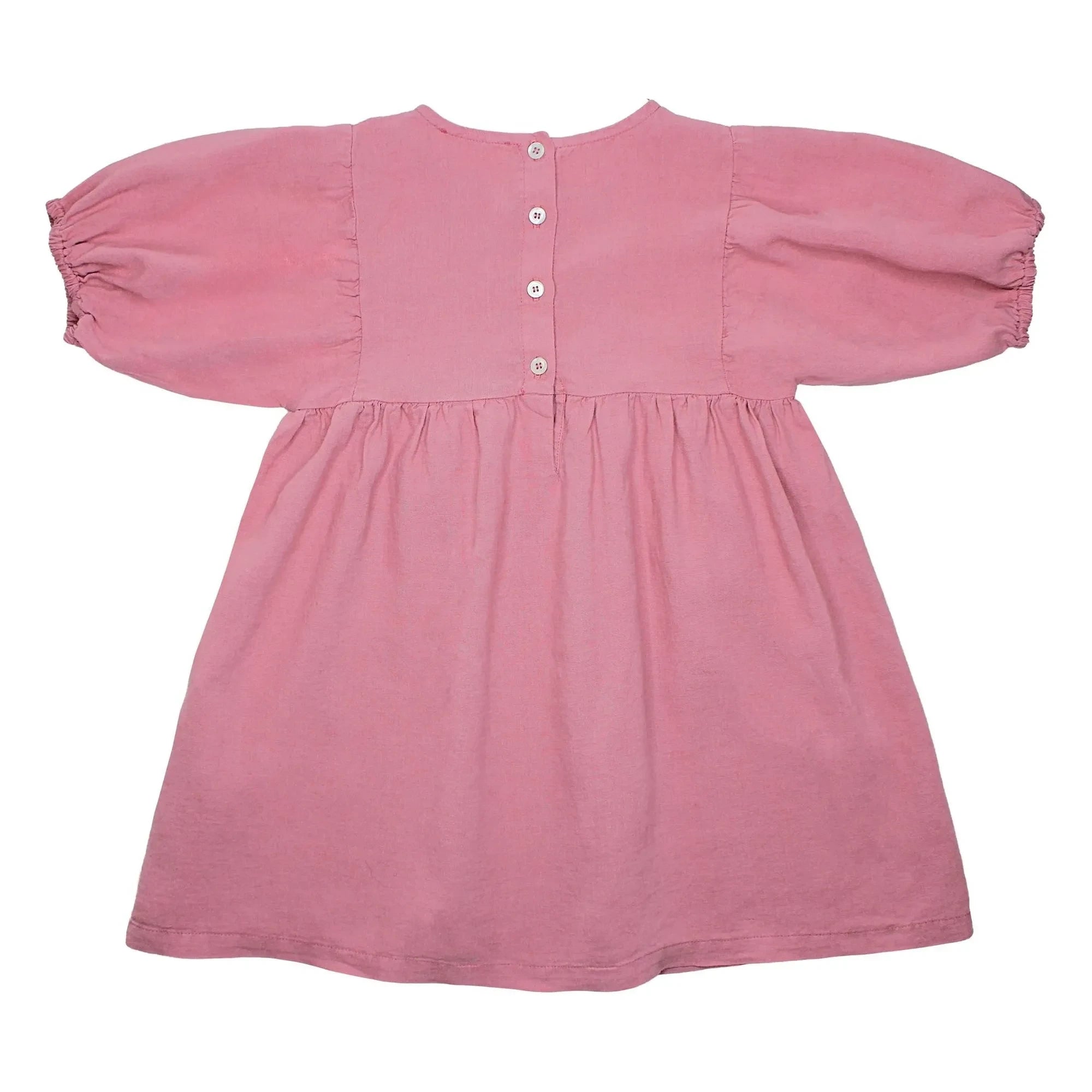 Babe & Tess - Vestido bordado Ada Lin | Ciruela