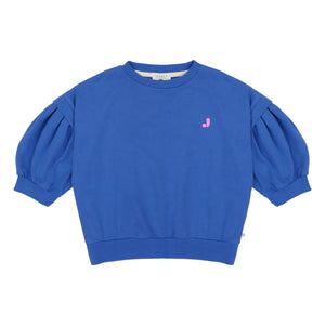 Jenest - Sudadera de algodón orgánico Balloon Etoile | Cobalto