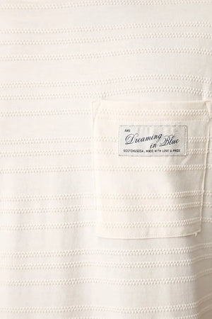 Camiseta de algodón para hombre Scotch & Soda