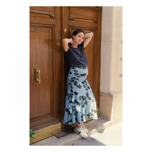 Paloma Collection - Falda de maternidad Mira Tokyo | Azul