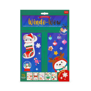Legami - Conjunto de 75 pegatinas de ventana estáticas - Windo-Wow