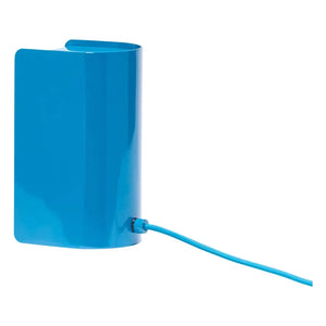 Hübsch - Lámpara de mesa libro | Azul petróleo