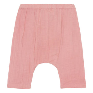 Bonton - Laos Pantalones de Gasa de Algodón | Rosa