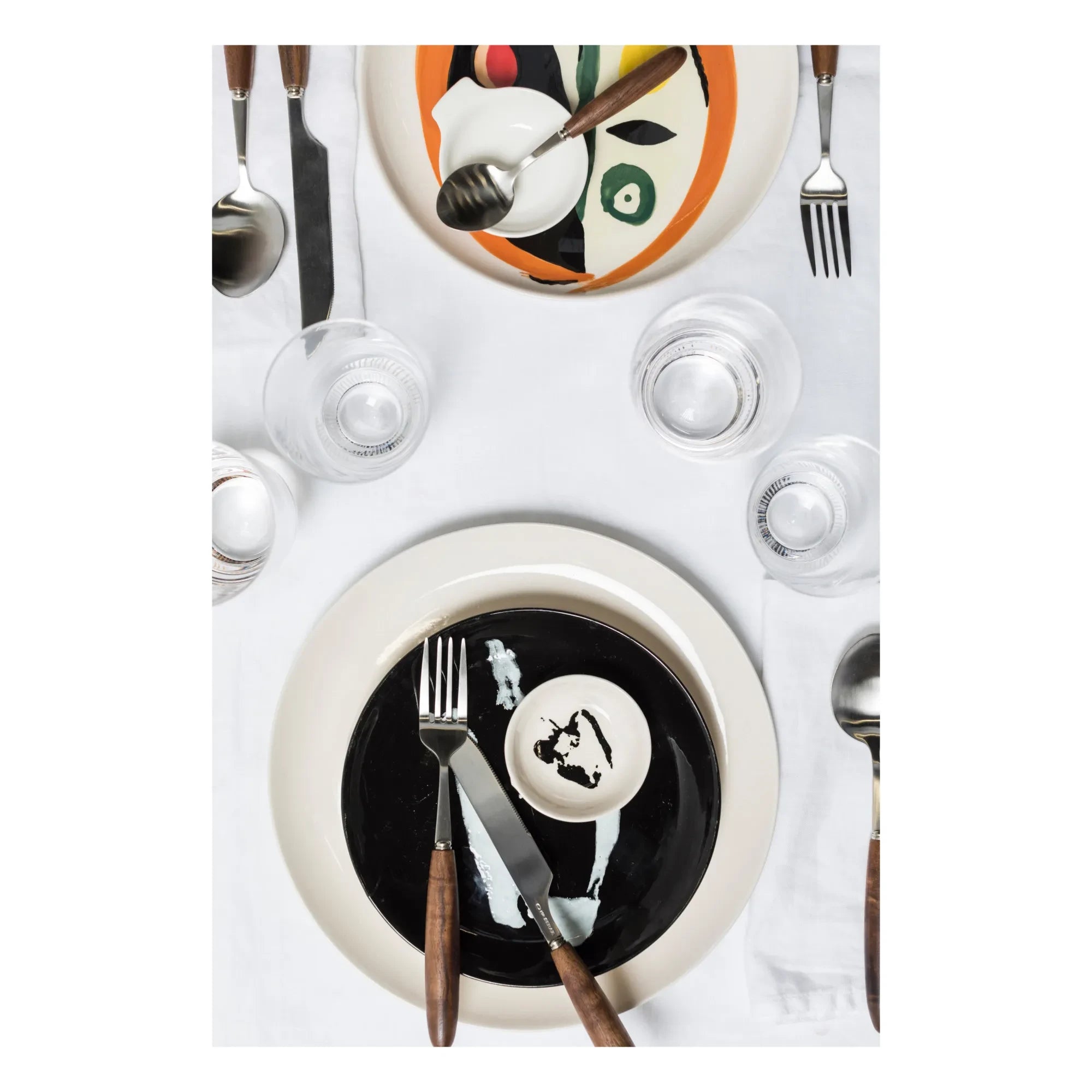 Serax - Platos Feast - Ottolenghi - Set de 2 | Negro