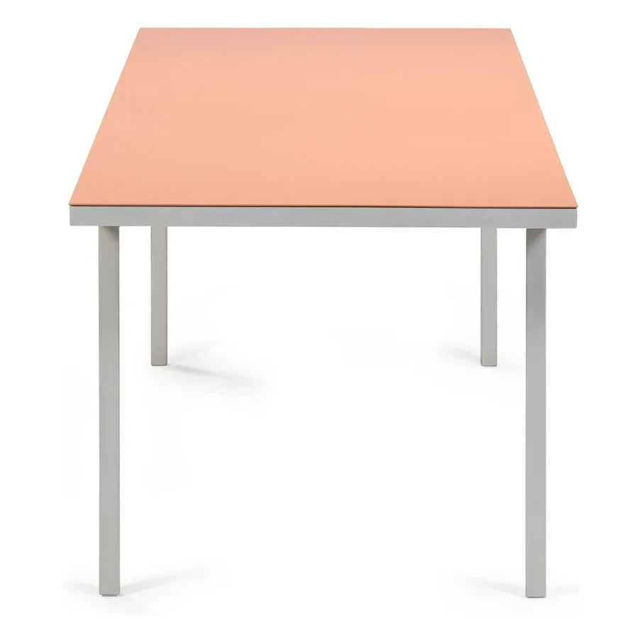 Valerie Objects - Mesa de comedor Alu, Muller Van Severen | Rosa