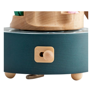Wooderful life - Caja de Música de Madera con Peces