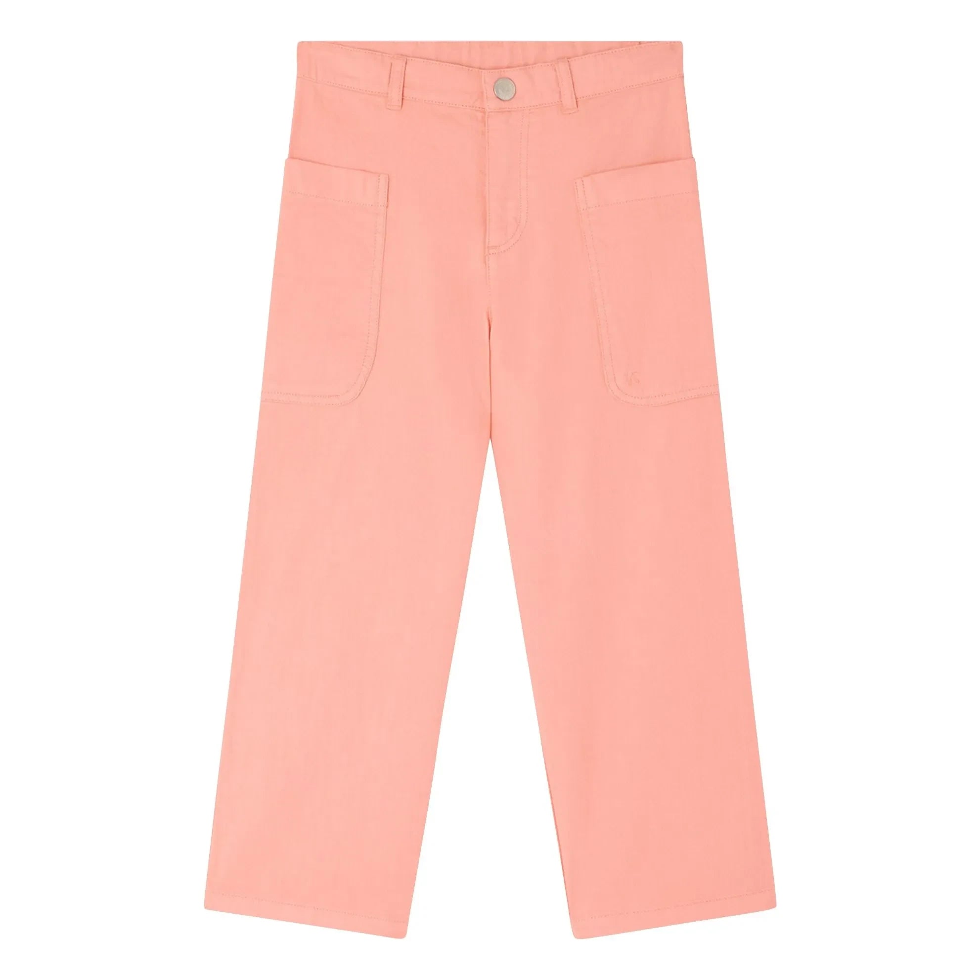 Bonpoint - Pantalones Looping de algodón orgánico | Rosa caramelo