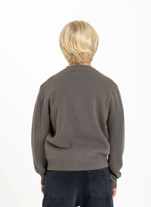 Finger in the nose - Mathis Merino Suéter de lana | Gris melange