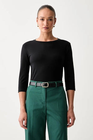 Blusa de manga larga para mujer Weekend Max Mara, algodón y elastano WKDMULTIA