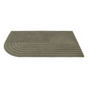 Muuto - Alfombra de lana Relevo, Studiopepe | Marrón topo