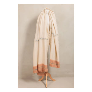 Le Monde Sauvage - Manta de lana Sogno | Rosa