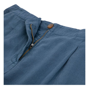 Bobo Choses - Pantalón de Algodón de Corte Recto | Azul Oscuro