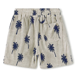 Molo - Pantalón corto de toalla Abay Palm | Gris
