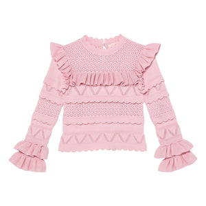 Tutu du Monde - Jersey fino Forget Me Not | Rosa empolvado