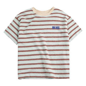 Bobo Choses - Bobo Choses Camiseta a Rayas | Azul claro
